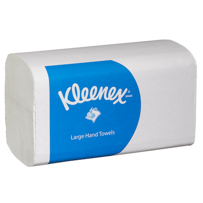 Kleenex® Papierhandtücher 6778 Large Interfold-Falzung 2-lagig weiß, 1.860 Tücher