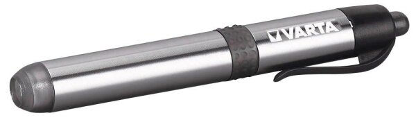 VARTA PEN LIGHT LED Taschenlampe silber 11,7 cm, 3 Lumen, 1 St.