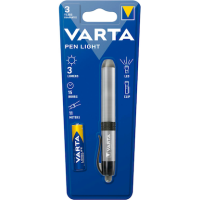 VARTA PEN LIGHT LED Taschenlampe silber 11,7 cm, 3 Lumen, 1 St.