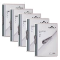 DURABLE Klemmhefter DURASWING graphit, 5 St.