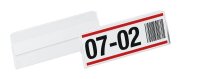 DURABLE Etikettentaschen HARD COVER transparent 10,0 x...