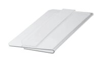 DURABLE Etikettentaschen HARD COVER transparent 10,0 x 3,8 cm, 10 St.