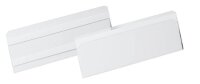 DURABLE Etikettentaschen HARD COVER transparent 1/2 DIN...