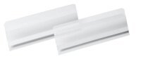 DURABLE Etikettentaschen HARD COVER transparent 1/2 DIN A5 quer, 10 St.