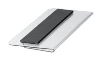 DURABLE Etikettentaschen HARD COVER transparent 10,0 x 3,8 cm, 10 St.