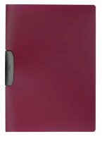 5 DURABLE Klemmhefter DURASWING  dunkelrot  ( 229531 )