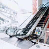 DURABLE Infoständer silber DIN A3 25,0 x 25,0 x 77,0 - 120,5 cm, 1 St.