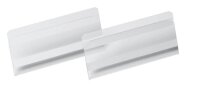 DURABLE Etikettentaschen HARD COVER transparent 15,0 x...