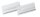 DURABLE Etikettentaschen HARD COVER transparent 15,0 x 6,7 cm, 10 St.