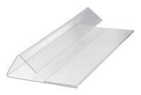 DURABLE Kennzeichnungstaschen HARD COVER transparent DIN A5 quer, 10 St.