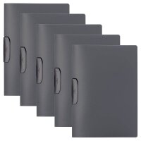 DURABLE Klemmhefter DURASWING anthrazit, 5 St.