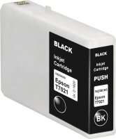 KMP E133 schwarz Druckerpatrone kompatibel zu EPSON T7021XL