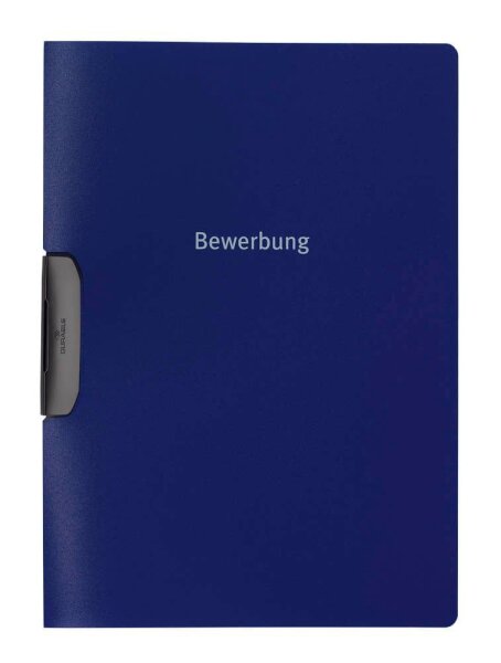DURABLE Bewerbungsmappen DURASWING job DIN A4 blau, 5 St.