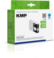 KMP E134 cyan Druckerpatrone kompatibel zu EPSON T7022XL