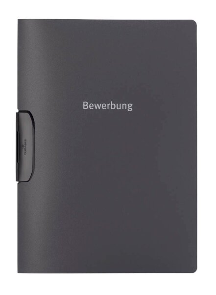 DURABLE Bewerbungsmappen DURASWING job DIN A4 grau, 5 St.