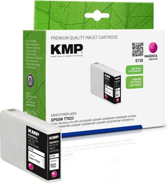 KMP E135 magenta Druckerpatrone kompatibel zu EPSON T7023XL