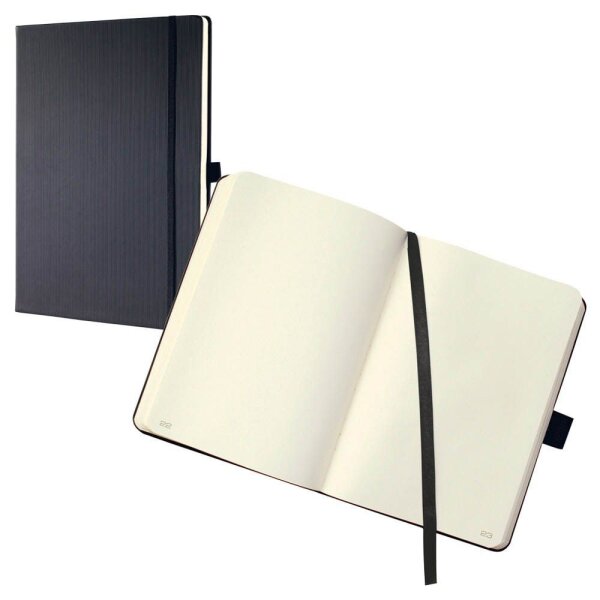 SIGEL Notizbuch Conceptum® ca. DIN A4 blanko, schwarz Hardcover 194 Seiten, 1 St.