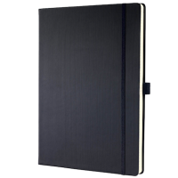 SIGEL Notizbuch Conceptum® ca. DIN A4 blanko, schwarz Hardcover 194 Seiten, 1 St.