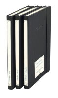SIGEL Notizbuch Conceptum® ca. DIN A5 kariert, schwarz Hardcover 194 Seiten, 1 St.
