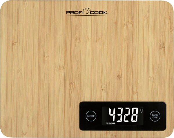 ProfiCook Küchenwaage PC-KW 1271 braun für max. 5,0 kg