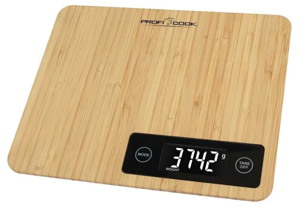 ProfiCook Küchenwaage PC-KW 1271 braun für max....