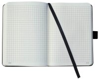 SIGEL Notizbuch Conceptum® ca. DIN A6 kariert, schwarz Hardcover 194 Seiten, 1 St.