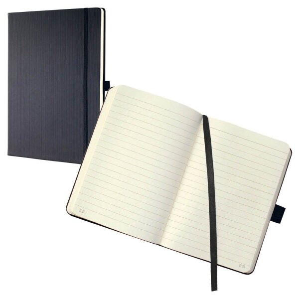 SIGEL Notizbuch Conceptum® ca. DIN A4 liniert, schwarz Hardcover 194 Seiten, 1 St.