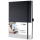 SIGEL Notizbuch Conceptum® ca. DIN A4 liniert, schwarz Hardcover 194 Seiten, 1 St.