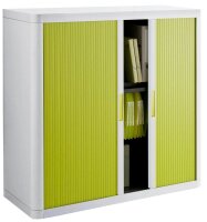 PAPERFLOW easyOffice Rollladenschrank weiß,...