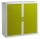 PAPERFLOW easyOffice Rollladenschrank weiß, grün ohne Fachböden 110,0 x 41,5 x 104,0 cm