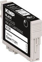 KMP E125 schwarz Druckerpatrone kompatibel zu EPSON T1291L