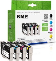 KMP E125V schwarz, cyan, magenta, gelb Druckerpatronen...