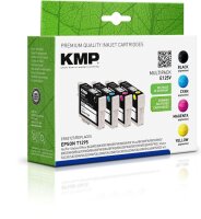 KMP E125V schwarz, cyan, magenta, gelb Druckerpatronen...