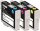 KMP E130V cyan, magenta, gelb Druckerpatronen kompatibel zu EPSON T1306XL, 3er-Set
