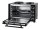 UNOLD 68885 Minibackofen mit Kochplatten schwarz
