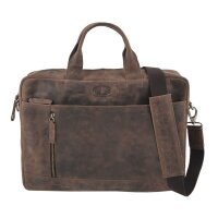 PRIDE & SOUL Laptoptasche RAILY Leder braun 47158 bis...