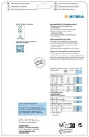 HERMA Adressetiketten 4431 weiß 67,0 x 38,0 mm, 20...