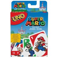 Mattel GAMES UNO Super Mario Kartenspiel, 1 St.