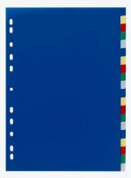 DURABLE Ordnerregister DIN A4 Vollformat blanko blau,...