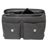 PRIDE & SOUL Aktentasche DISTRICT Leder grau 47260