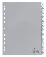 DURABLE Ordnerregister DIN A4 Vollformat A-Z grau...