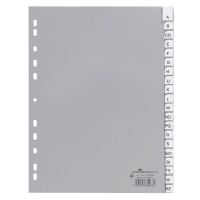 DURABLE Ordnerregister DIN A4 Vollformat A-Z grau...