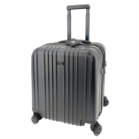 JSA Reise-Trolley 2 in 1 Kunststoff schwarz 41,0 x 24,0 x 38,0 cm