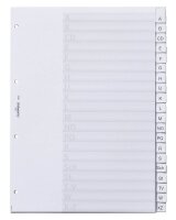 DURABLE Ordnerregister DIN A4 Vollformat A-Z transparent...