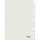 DURABLE Ordnerregister DIN A4 Vollformat A-Z transparent 20-teilig, 1 Satz