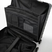 ALUMAXX Reise-Trolley GRAVITY Aluminium schwarz 42,0 x 22,5 x 44,0 cm