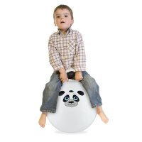 relaxdays Hüpfball Panda weiß mit Motiv, Ø 45,0 cm, 1 St.