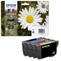 EPSON 18 / T1806 (Gänseblümchen) schwarz, cyan,...