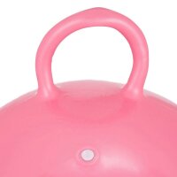 relaxdays Hüpfball Hase rosa, Ø 45,0 cm, 1 St.
