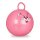 relaxdays Hüpfball Hase rosa, Ø 45,0 cm, 1 St.